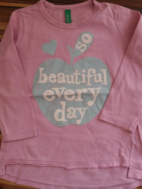 Predlzene tricko, benetton,74