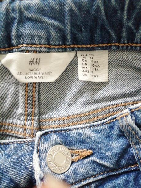 Rifle dievčenské h&m vel. 152, h&m,152