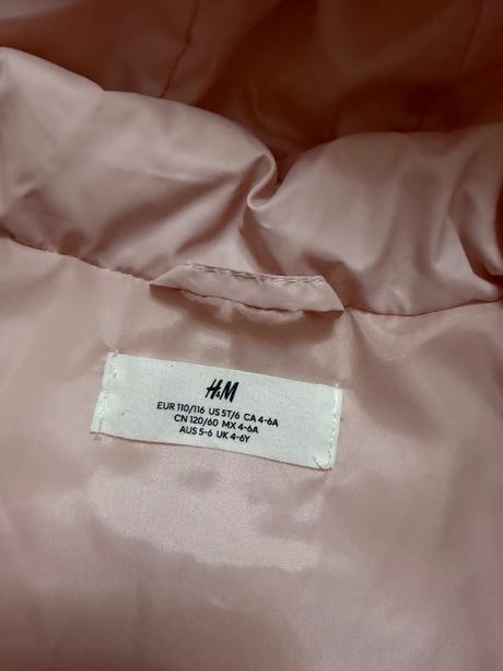 Tepla h&m vesta 110/116, h&m,110 / 116