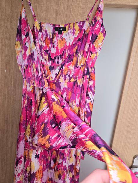 Saténové šaty vel.36, c&a,36