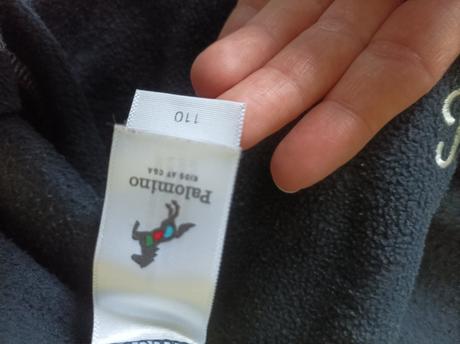 Flisova krasna mikina, palomino,110