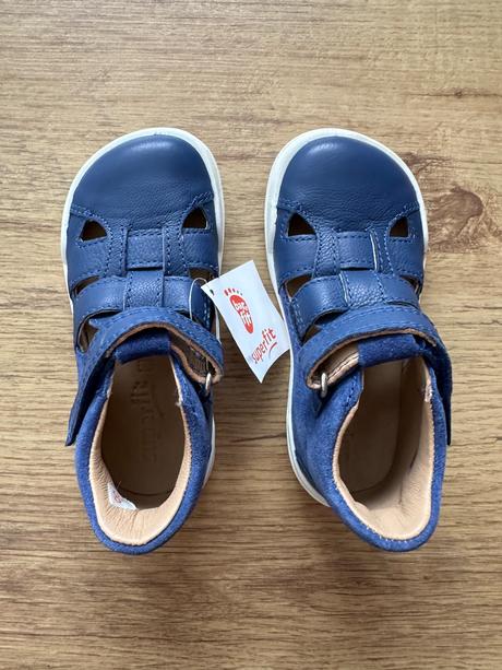 Kozene barefoot sandalky superfit, superfit,23