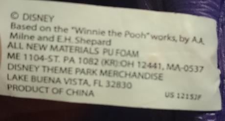 Skrytý plyšový somárik vo vajíčku disneyland 25 cm,