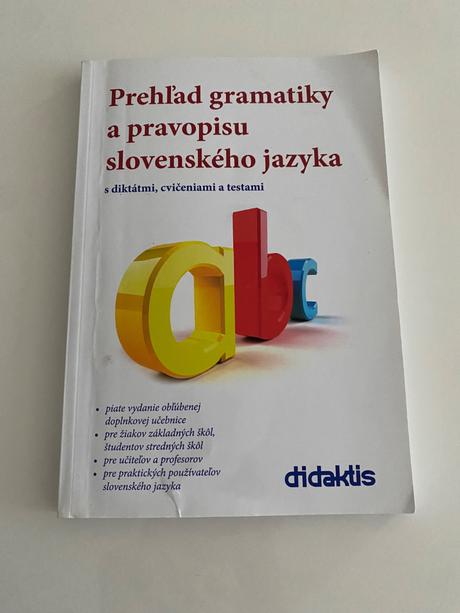 Prehľad gramatiky a pravopisu slovenského jazyka, 