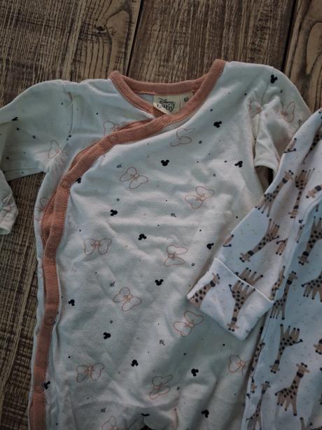 2ks overalov veľkosť 62, tesco,62