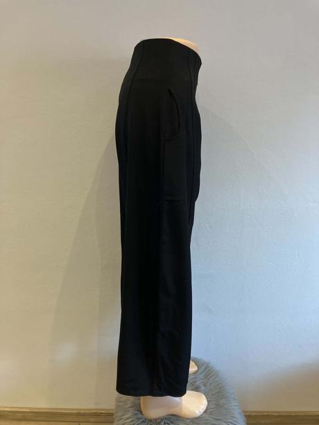 Dámske elegantné nohavice s hrubým zipsom dazy (m), m