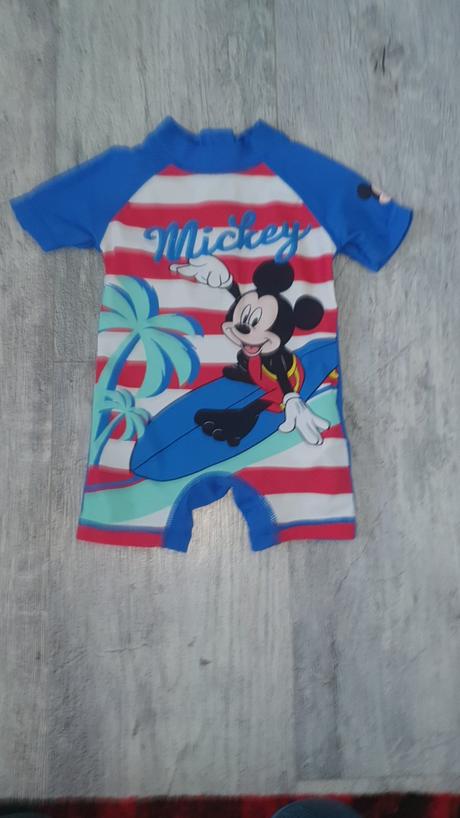 Plavky mickey mouse, tesco,68