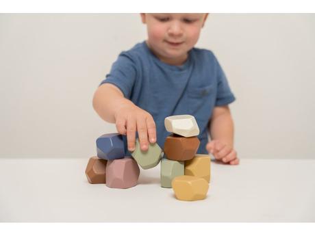 Little dutch stohovacie kamene drevené,