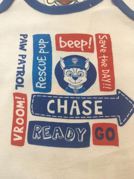 Bodyčko labkova patrola 2ks, nickelodeon,68 / 74 / 80 / 86