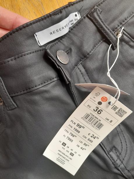 Kožené nohavice, reserved,36