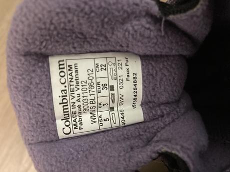Columbia waterproof zimna obuv, columbia,36
