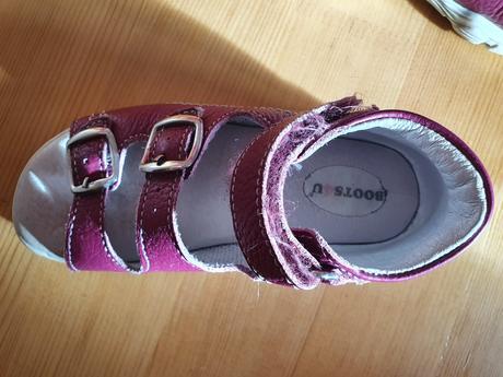 Ružové celokožené sandálky boots4u, 29