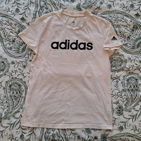 Béžové tričko, adidas,m