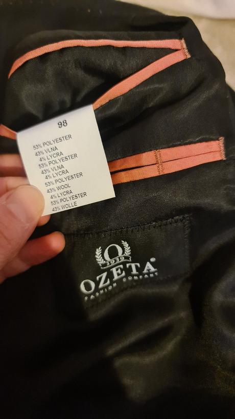 Pánsky oblek ozeta, l