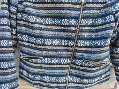 Prechodná bundička nórsky vzor, cubus,xl