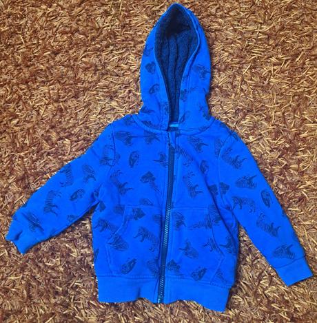 Chlapčenská zateplená mikinka, lupilu,92