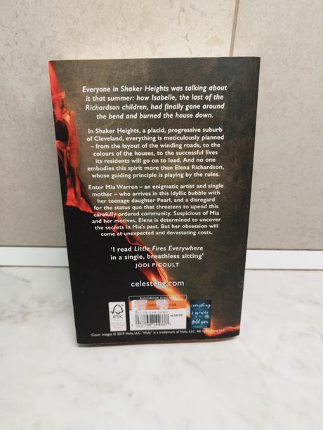 Celeste ng - little fires everywhere v, 