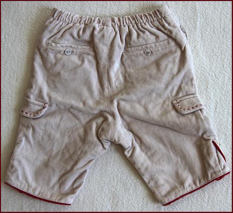 Zamatové nohavice zn. jacadi, 62