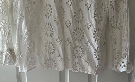 Biela madeirová blúzka zara, xs/34, zara,xs