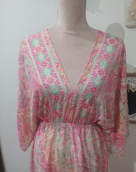 Šaty v štýle boho, m / s