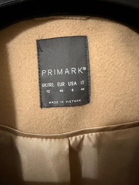 Prechodný kabát, primark,m
