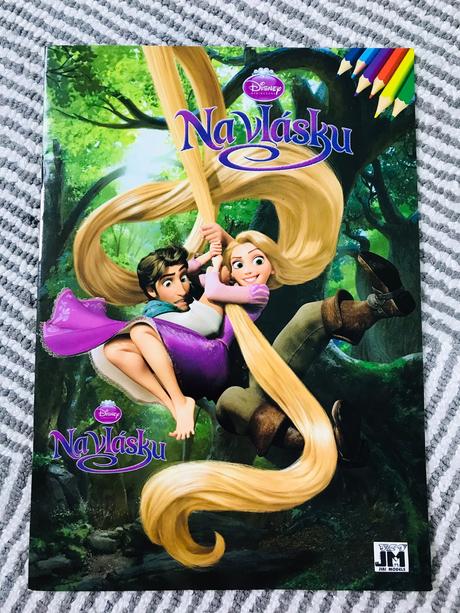 Omalovanka na vlasku,