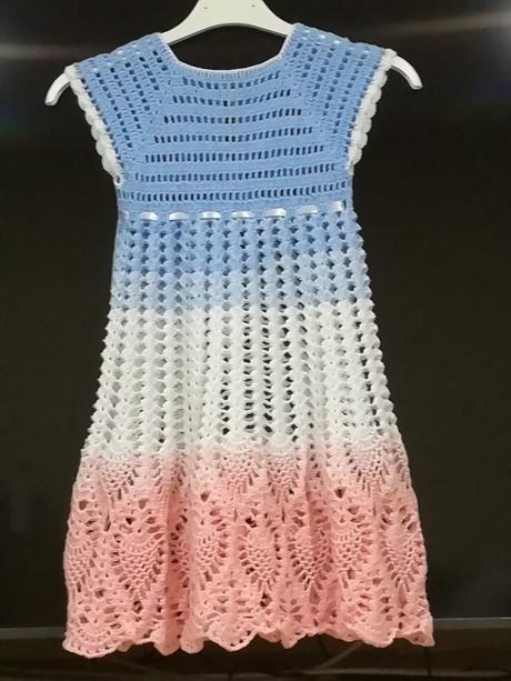 Detské háčkované šatky 26, 104