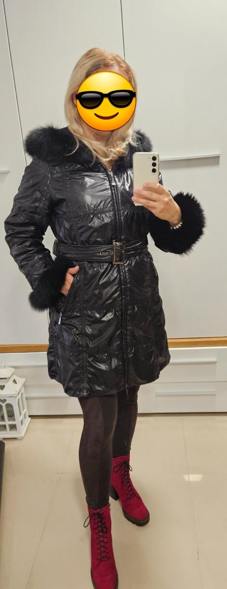 Ventrovka/bunda zn.kara vel.m/l, 38