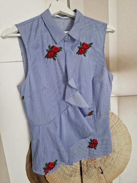 Blúzka s výšivkou guess, guess,m