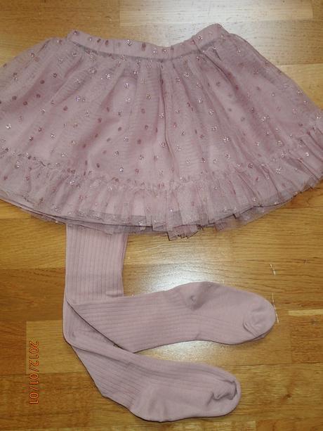 Staroružová sukienka s pančuš. mayoral 1xoblečená, mayoral,98