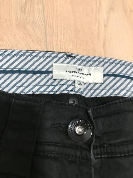 Tom tailor cierne nohavice, tom tailor,34