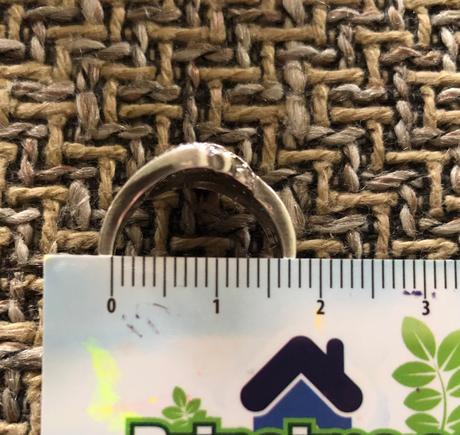 Strieborny prsten 16mm, 