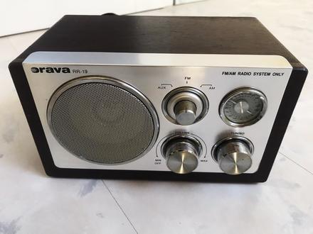Retro rádio orava rr-19, orava