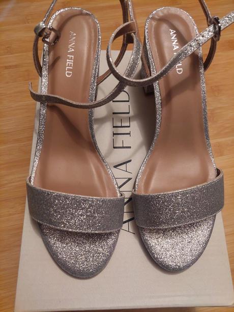 Strieborné sandálky vel.39, 39