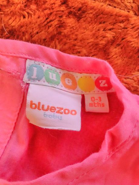 Šaty pre bábätko, bluezoo,56