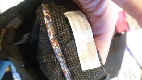 Nohavice na zimu, zara,128