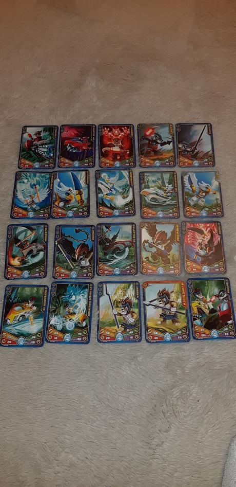 Karty lego chima, 20ks, 