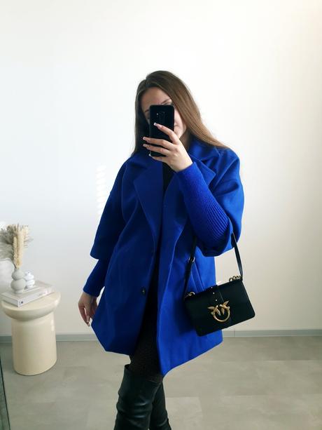 Modrý kabátik m, m