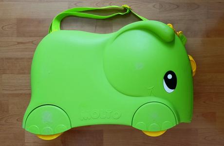 Kolieskový kufor/odrážadlo molto, 