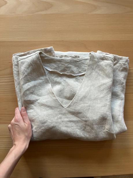 Na mieru šité ľanové šaty, s