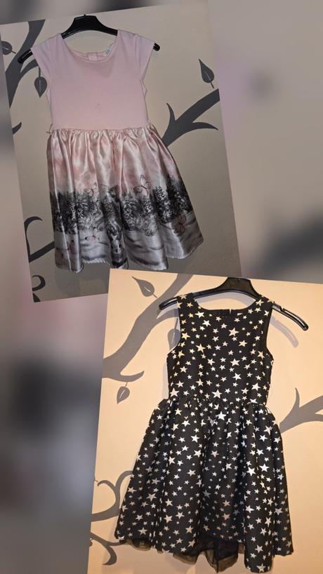 Šaty 134/140 h&m spolu 2ks, h&m,140