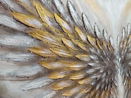 Maľba "strážne krídla", 