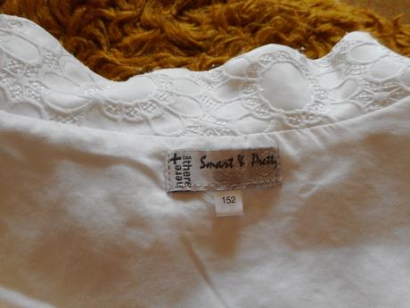 Elegantné biele šaty 152cm, 152