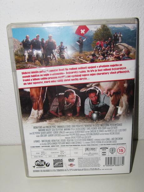 Dvd - vítejte ve švýcarsku - komédia francie,