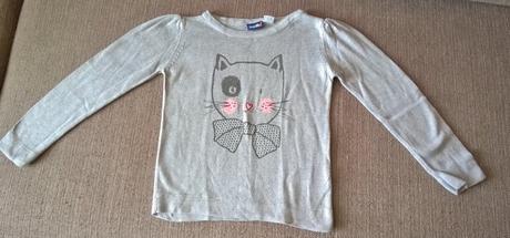 Pulóver s mačkou 98-104, lupilu,98