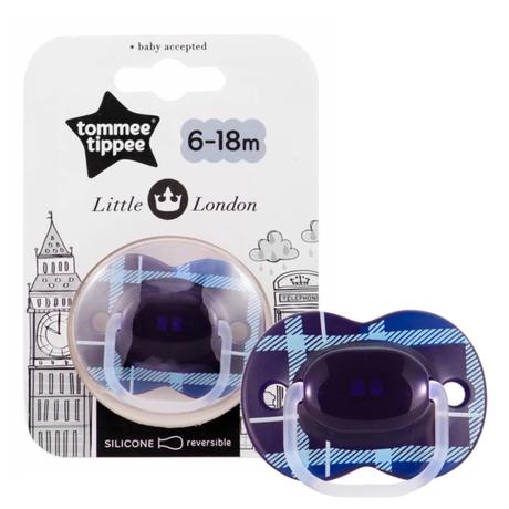 Tommee tippee cumlík silikónový little london 6-18, tommee tippee