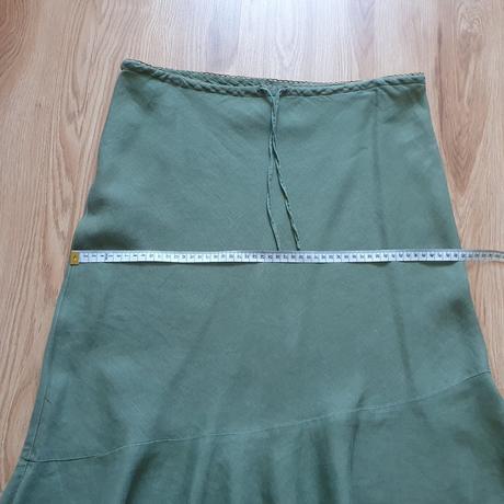 Ľanová sukňa s / m veľkosť, h&m,36