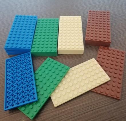 Stavebnicový obojstranný blok 6x12,