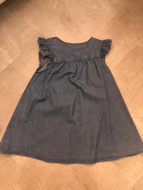 Rifľové šatôčky pre dievčatko h&m, h&m,86