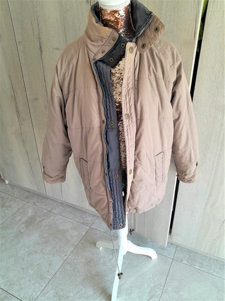 Obojstranná zimná bunda-m/l, m